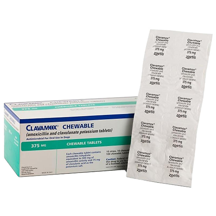 Clavamox Chewable Tablets