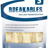 Clenz-A-Dent Breakables Rawhide Dental Chews