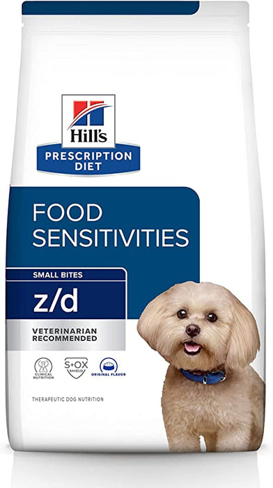 Hills Skin/Food Sensitivity z/d Small Bites Dry Dog Food