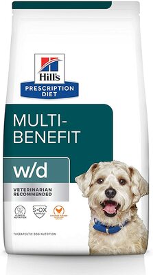 Hill's Prescription Diet w/d Multi-Benefit Chicken Flavor Dry Dog Food