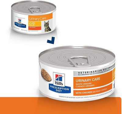 Hills Urinary Care c/d with Chicken Wet Cat Food