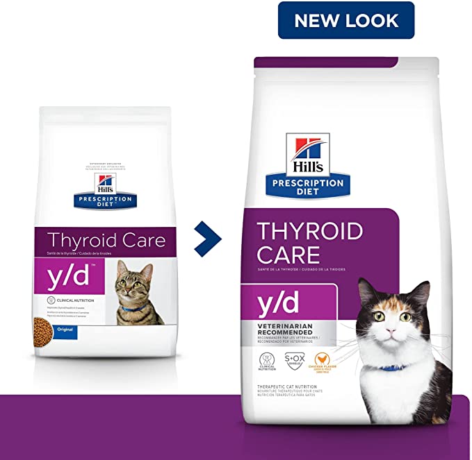 Hills Thyroid Care y/d Dry Cat Food