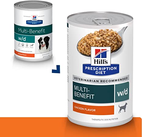 Hill's Prescription Diet w/d Multi-Benefit Wet Dog Food