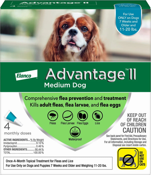 Advantage sales medium dog