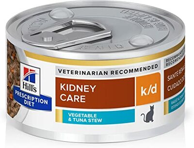 Hills Kidney Care k/d Vegetable & Tuna Stew Cat Food