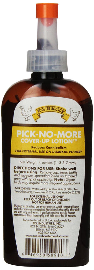 Rooster Booster Pick No More Lotion