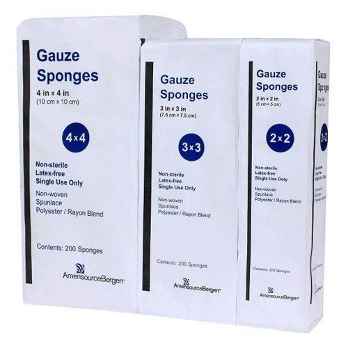 Gauze Sponge 12-Ply, Woven, Non-Sterile