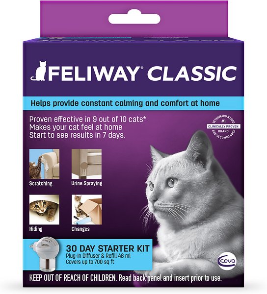 Feliway Classic Diffuser Starter Kit for Cats