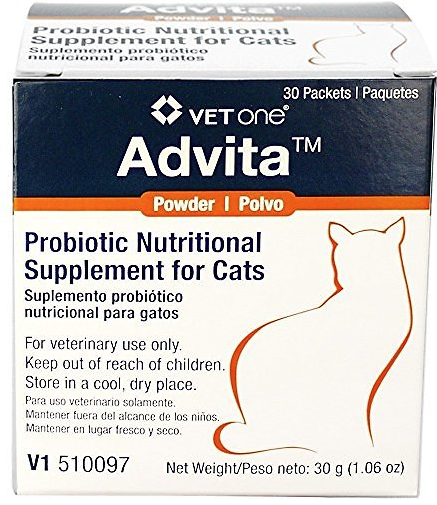VetOne Advita Probiotic Nutritional Cat Supplement (30 packets)