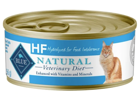 Blue Natural HF Hydrolyzed for Food Intolerance Canned Cat Food