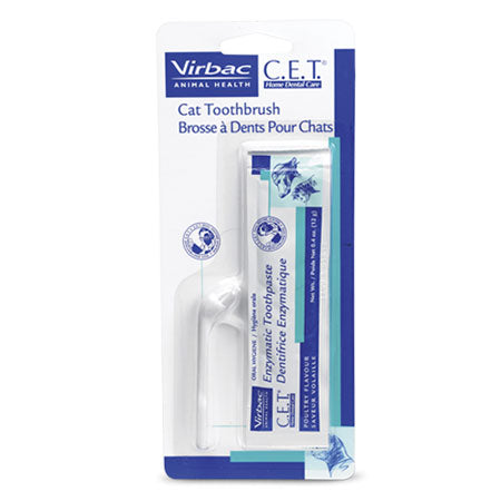 C.E.T. Cat Toothbrush with Paste Sample