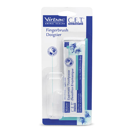 C.E.T. Fingerbrush with Toothpaste Packet