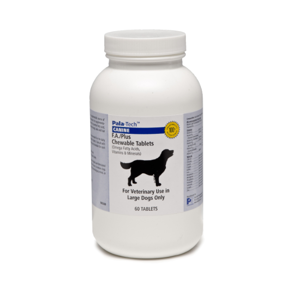 Canine F.A. Plus Chewable Tablets for Large Dogs