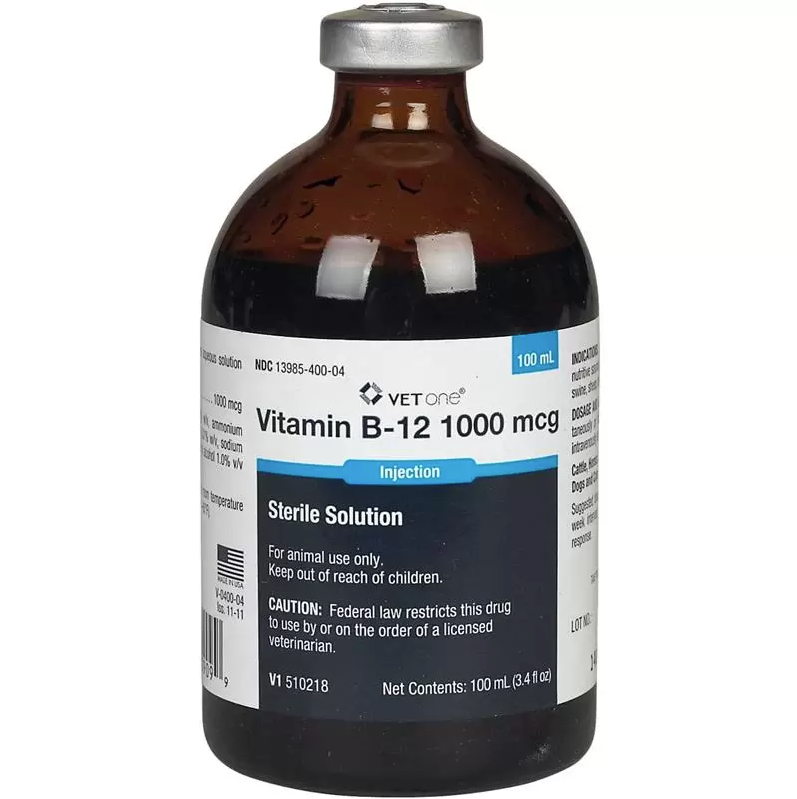 Cyanocobalamin Vitamin B-12 1000 mcg/ml, 100 ml —