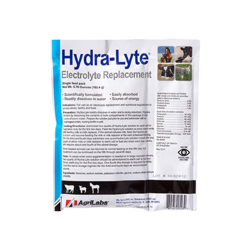 Hydra-Lyte Electrolyte for Calves, Lambs, and Foals