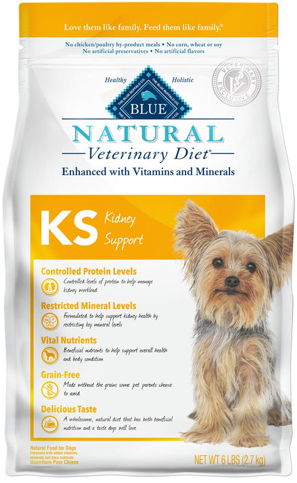 Blue Natural KS Kidney Support Dry Dog Food