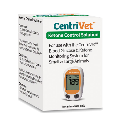 CentriVet Ketone Control Solution (2ml vials, 2 pack)