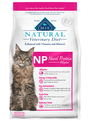 Blue Natural NP Novel Protein Alligator Dry Cat Food