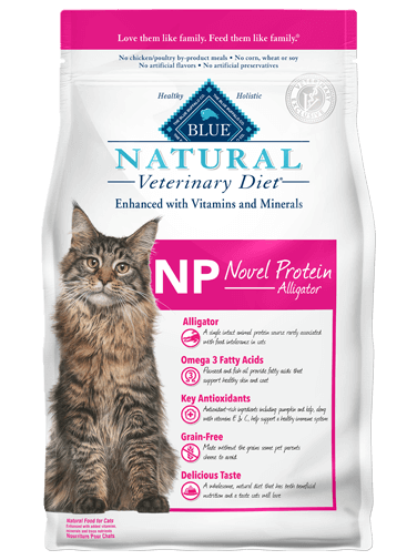 Blue Natural NP Novel Protein Alligator Dry Cat Food
