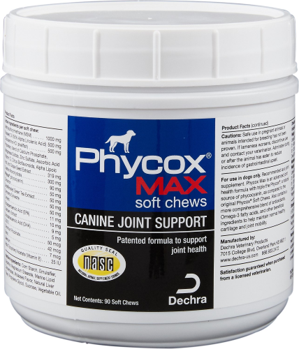 Phycox Max Soft Chews Canine Joint Support