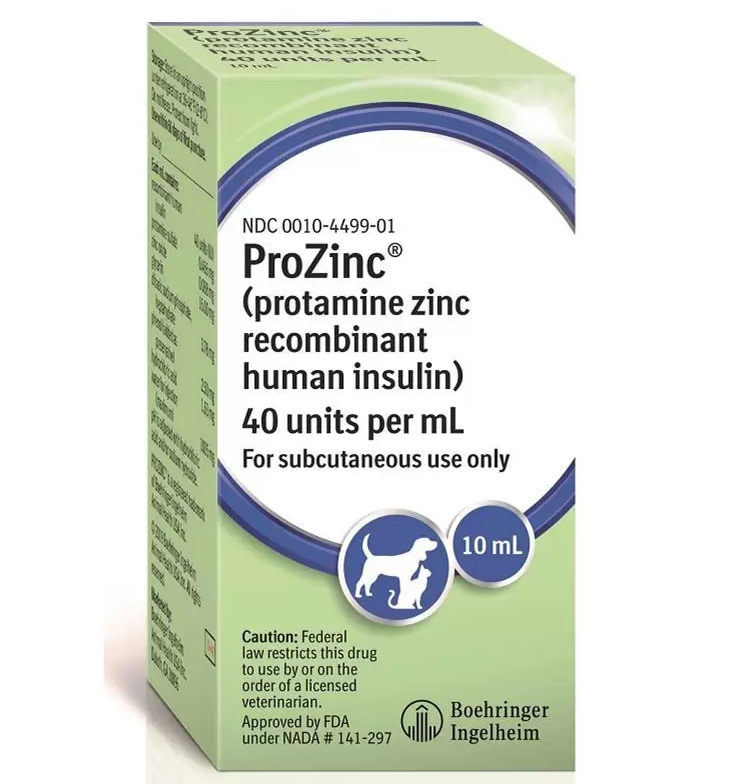 ProZinc Insulin U-40 for Dogs and Cats —