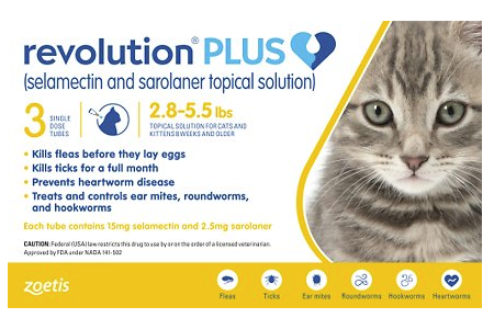 Revolution Plus Topical Solution for Cats
