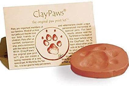 Clay Paw Pet Print Kit