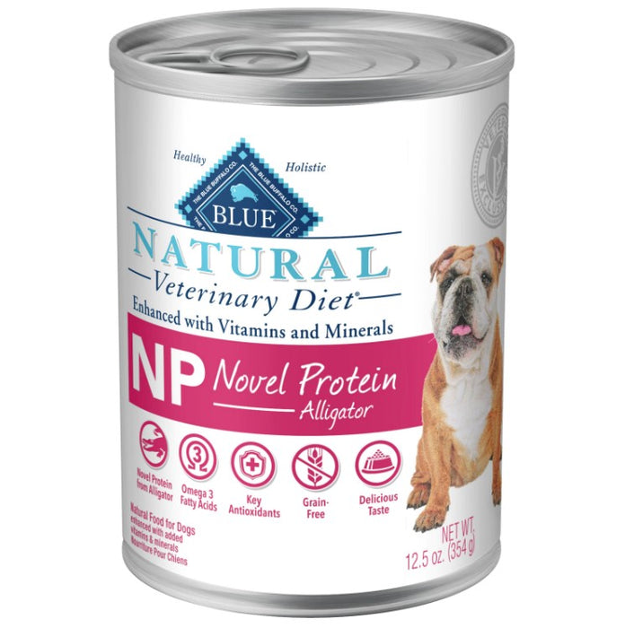 Blue Natural NP Novel Protein Alligator Canned Dog Food