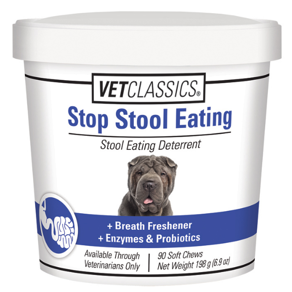 VetClassics Stop Stool Eating Soft Chews for Dogs