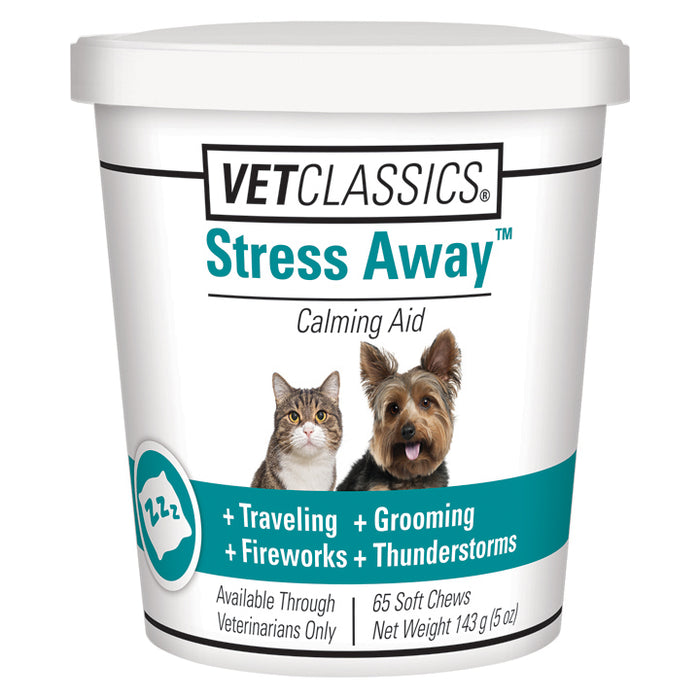 VetClassics Stress Away Calming Aid Soft Chews