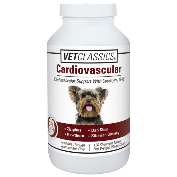 VetClassics Cardiovascular Canine Support Tablets for Dogs
