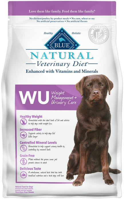 Blue Natural WU Weight Management + Urinary Care Dry Dog Food