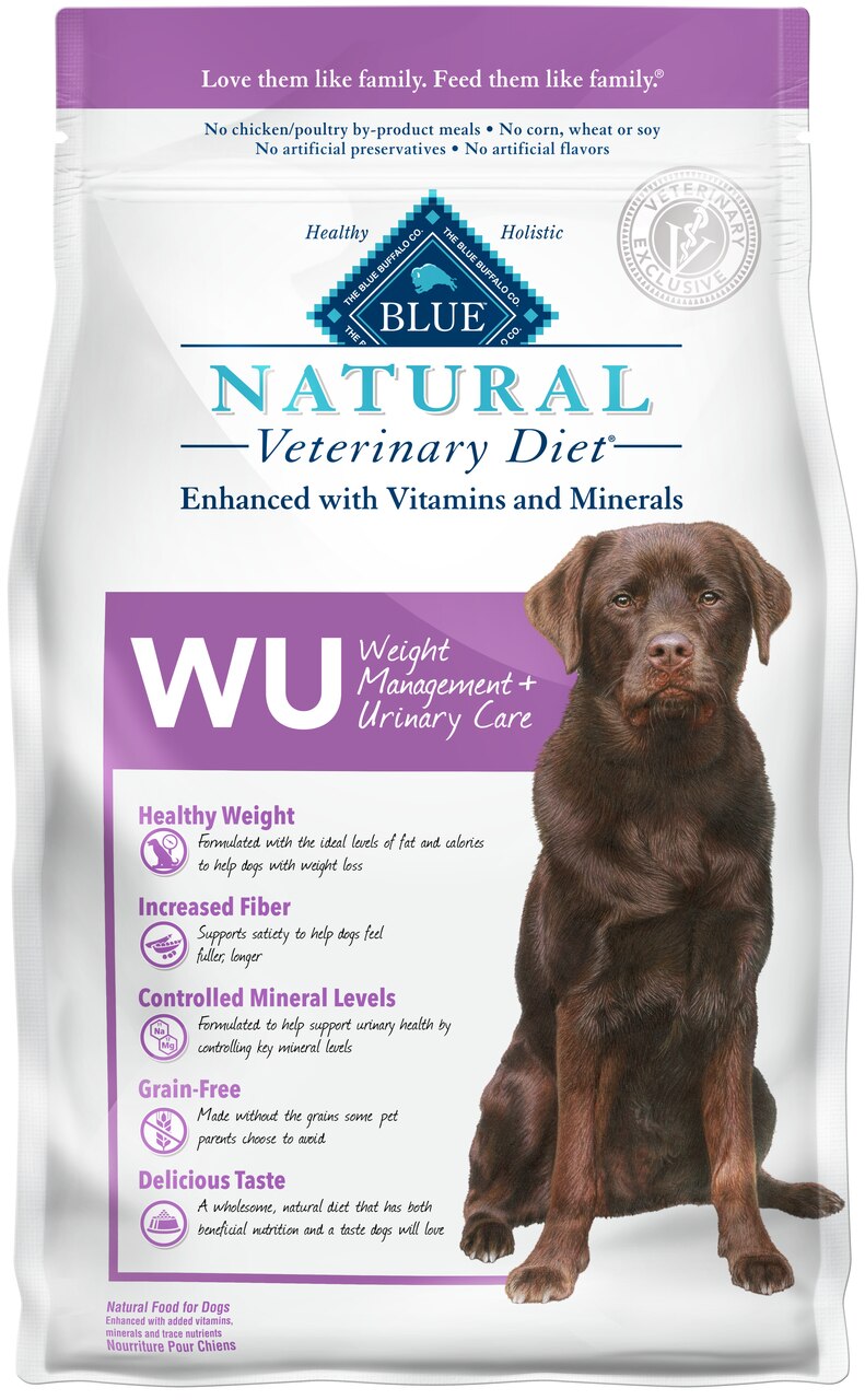 Blue Natural WU Weight Management + Urinary Care Dry Dog Food