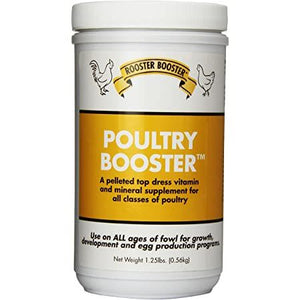 Rooster Booster Poultry Pellet Dressing Supplement