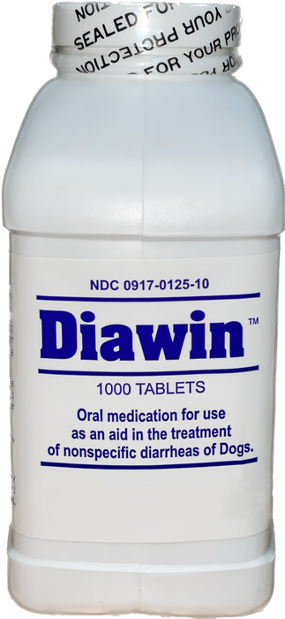 Diawin Anti-Diarrheal Tablets for Dogs