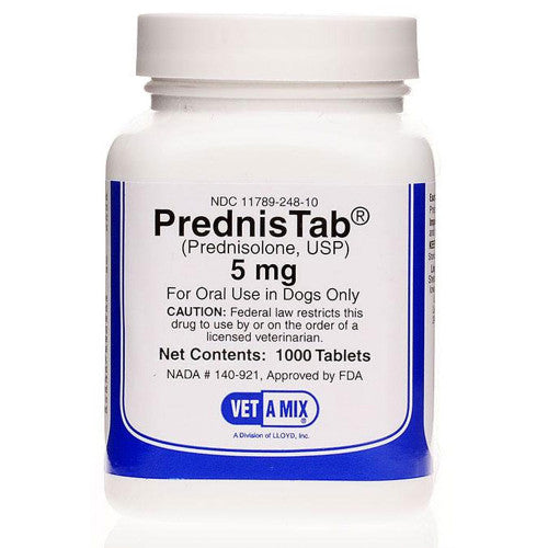 PrednisTab (Prednisolone) for Dogs