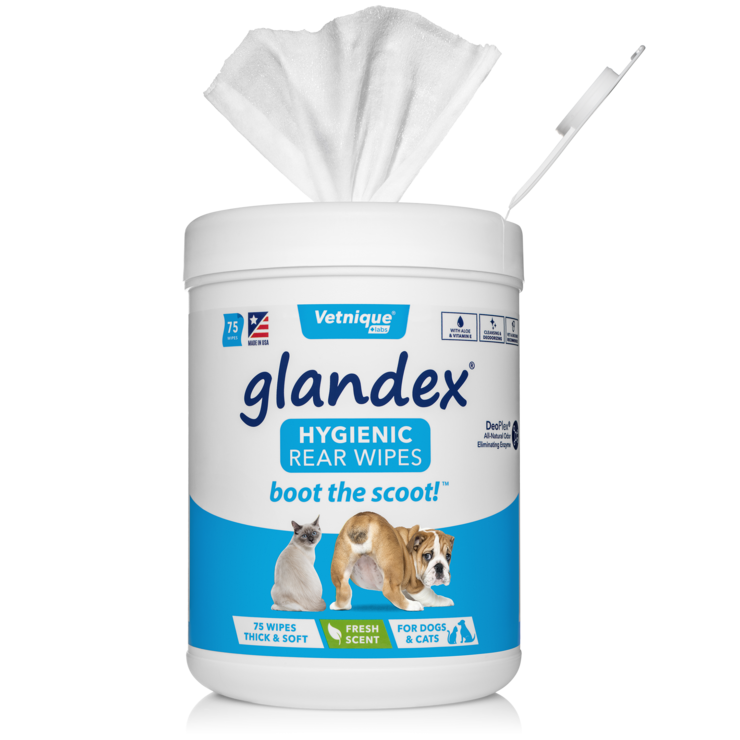 Glandex Anal Gland Hygienic Pet Wipes