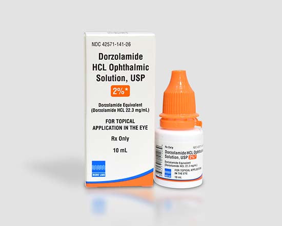 Dorzolamide HCL Ophthalmic Solution 2%