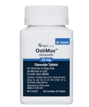 OstiMax (Deracoxib) Chewable Tablets for Dogs