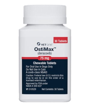 OstiMax (Deracoxib) Chewable Tablets for Dogs