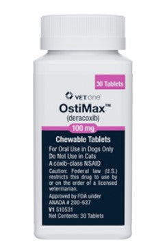 OstiMax (Deracoxib) Chewable Tablets for Dogs