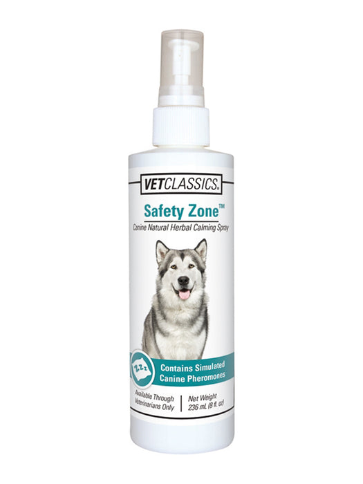 VetClassics Safety Zone Canine Natural Herbal Calming Spray for Dogs